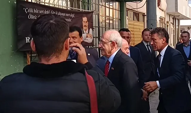 Kemal Kılıçdaroğlu Sinan Ateş'in ailesini ziyaret etti