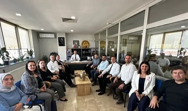 Keşan Belediyesi İmar ve Şehircilik Müdürü Benhur Felek'e ziyaret