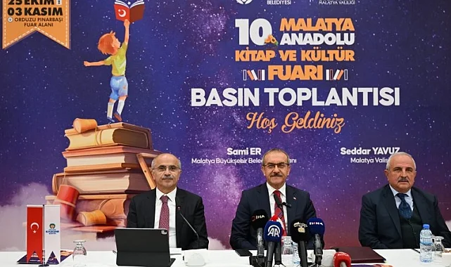 Malatya Anadolu Kitap Fuarı'na hazırlanıyor