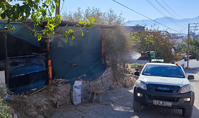 Manisa Büyükşehir'den 'Mavi Dil' hastalığına karşı mücadele