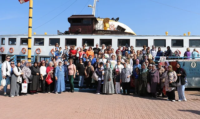 Manisalı kadınlara Büyükşehir'den özel körfez turu