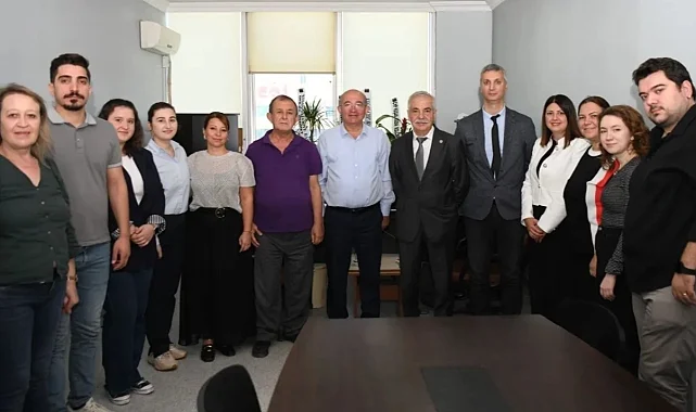 Mehmet Özcan'dan Keşan Mimarlar Odası'na ziyaret