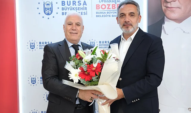MÜSİAD Bursa'dan Büyükşehir Belediye Başkanı Mustafa Bozbey'e ziyaret