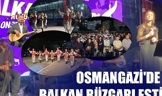 Osmangazi'de Balkan rüzgarı esti