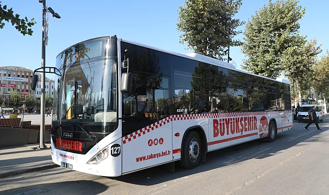 Sakarya Büyükşehir Cumhuriyet Bayramı'nda ücretsiz ulaşım hizmeti sunacak