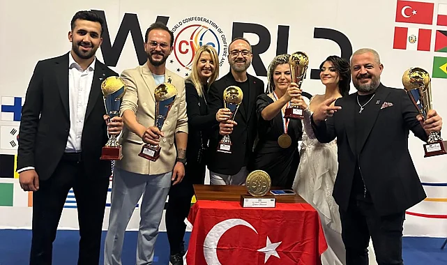 Türk kuaförleri İtalya'da dünya şampiyonu oldu