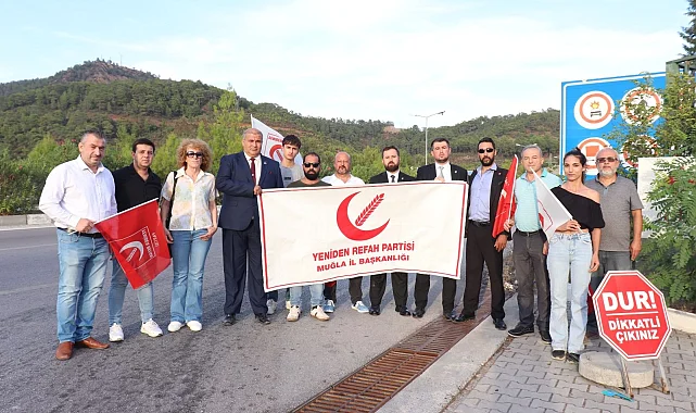 Yeniden Refah Muğla'dan Göcek Tüneli zamlarına tepki