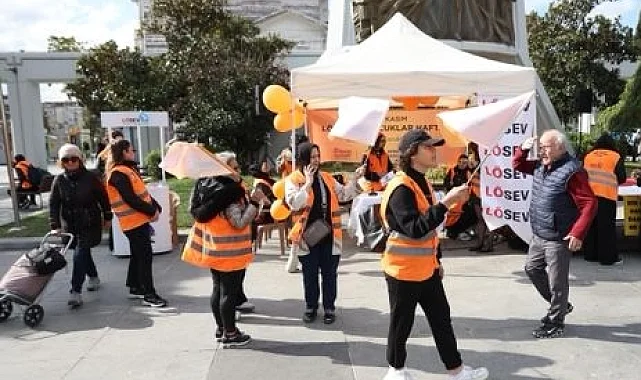 Bakırköy'de Lösemiye farkındalık etkinliği