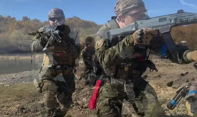 Bilecik Pazaryeri'nde Airsoft Festivali renk kattı