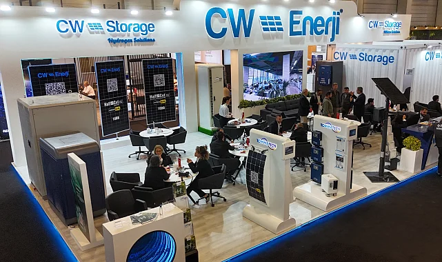 CW Enerji Solar Storage Fuarı'nda göz kamaştırdı