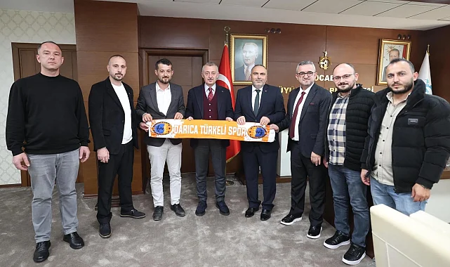KOSİDEF'ten Başkan Büyükakın'a nezaket ziyareti
