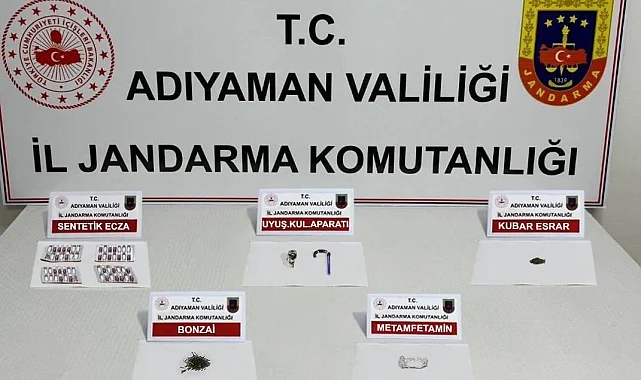 Adıyaman'da uyuşturucu operasyonu: 16 gözaltı