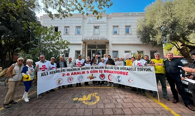 Aile hekimleri Bodrum'da yeni yönetmeliğe tepki gösterdi