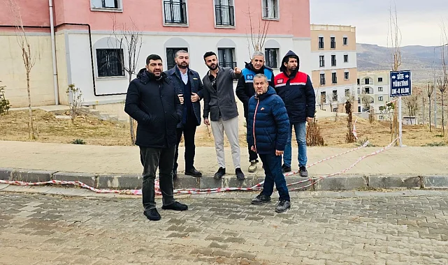 AK Parti Mardin'den TOKİ yollarına yakın takip