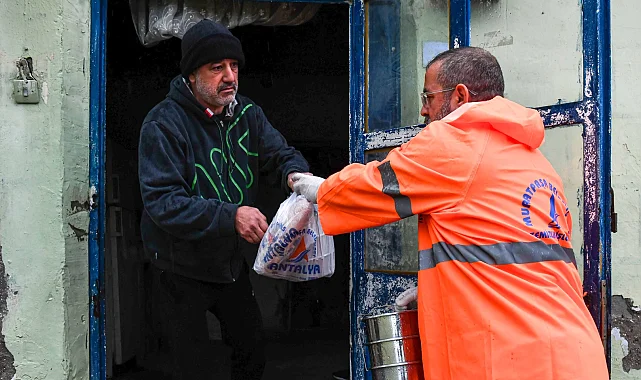 Antalya Muratpaşa'dan sıcacık destek