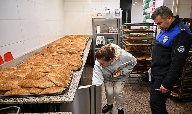 Bornova'da fırın denetimleri tam gaz sürüyor