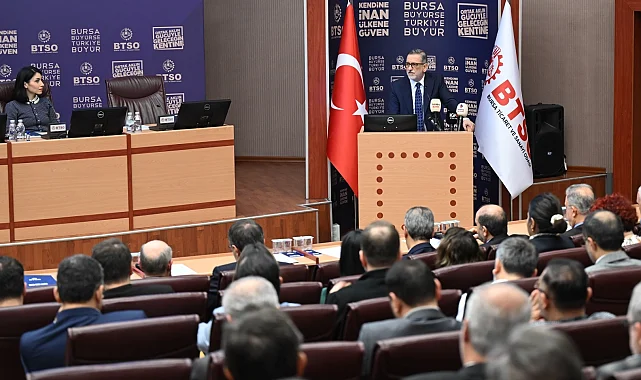 BTSO'da yılın son meclis toplantısı yapıldı