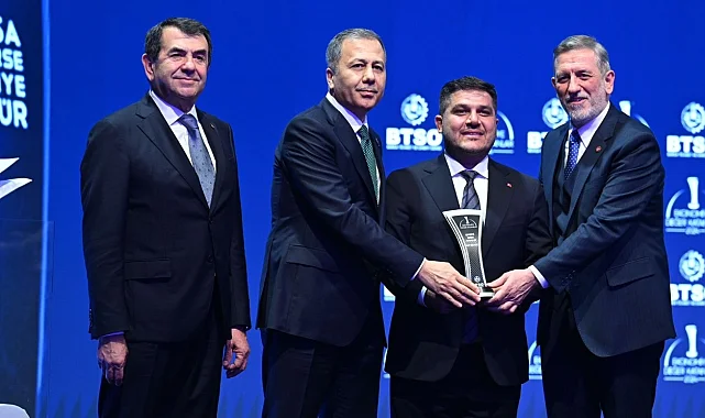BTSO'dan ART Recycle'a yeşil çevre ve sürdürülebilirlik ödülü