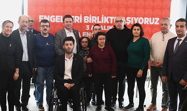 Bursa Osmangazi'de engelli bireyler bir araya geldi