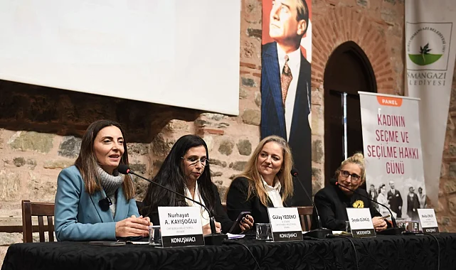 Bursa Osmangazi'de kadın ve kadın hakları konuşuldu