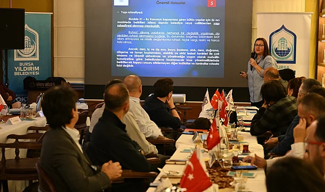 Bursa Yıldırım'da kaçak yapılara karşı kararlı duruş
