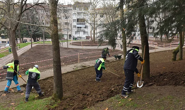 Bursa Yıldırım'da parklar yenileniyor