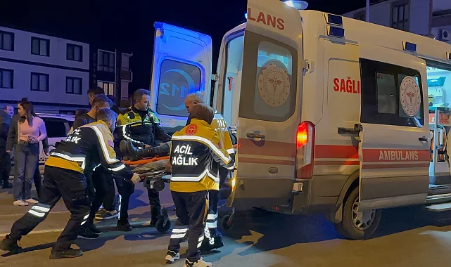 Düzce'de kural ihlali kazaya sebep oldu!