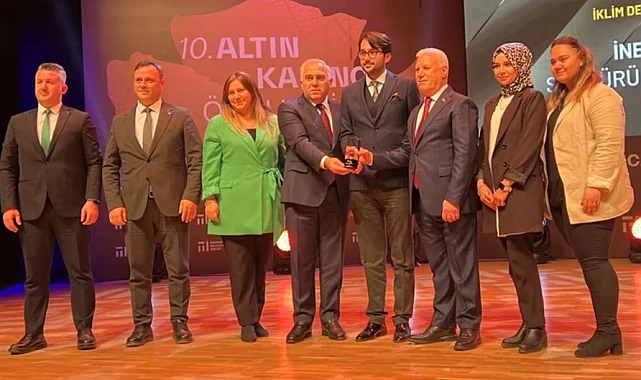 İnegöl'de 'Sürdürülebilir Hava Kalitesi Ölçüm Ağı Projesi' ödül getirdi
