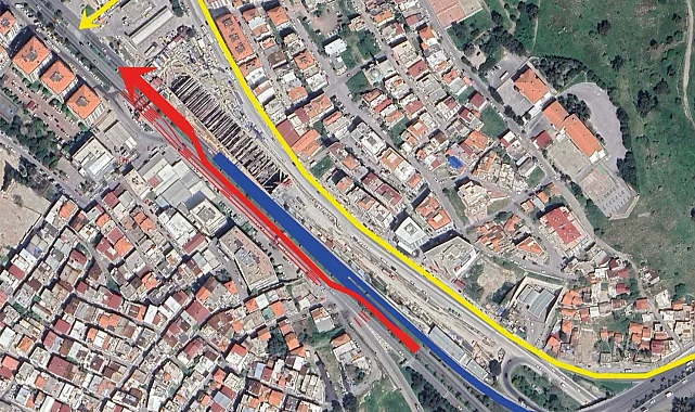 İzmir Buca Metrosu'nda "dev mesai"