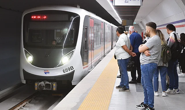 İzmir Narlıdere Metrosu'nda sefer sıklığı artırıldı