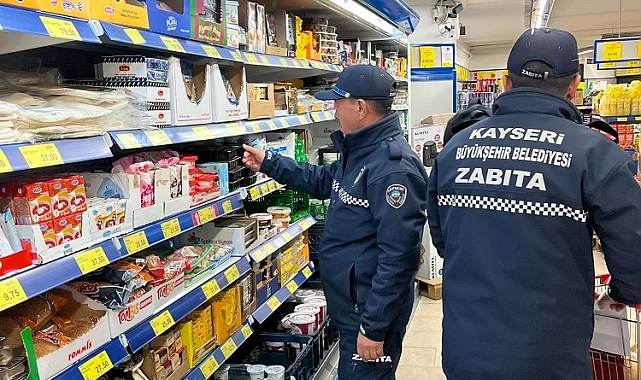 Kayseri Büyükşehir zabıtası güven veriyor