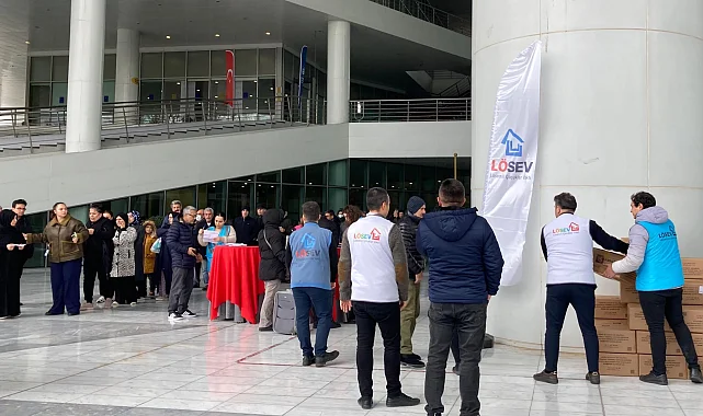 LÖSEV,kırmızı et desteğine Bursa' da devam ediyor
