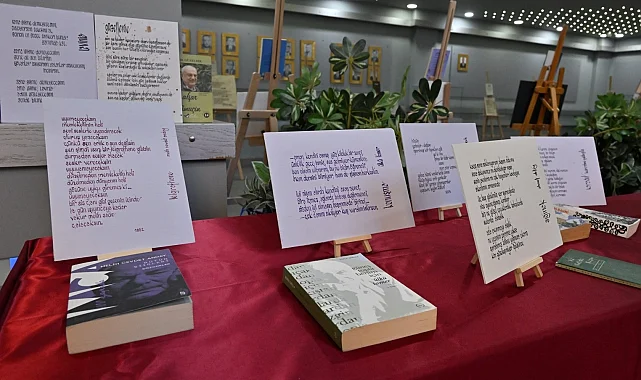 Manisa'da şiir ve kaligrafinin büyüleyici buluşması