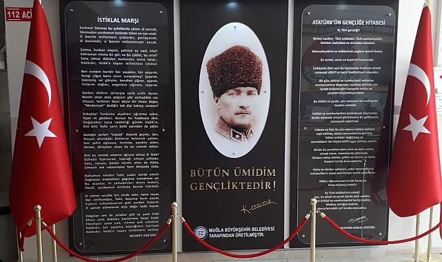 Muğla Büyükşehir il genelinde 248 Atatürk büstü yaptı