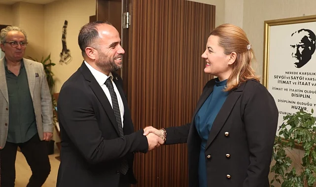 Yeniden Refah Partisi İzmit İlçe Başkanı Şahin'den Başkan Hürriyet'e ziyaret