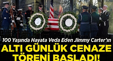 100 Yaşında Hayata Veda Eden Jimmy Carter'ın Altı Günlük Cenaze Töreni Başladı!