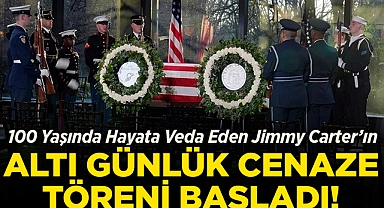 100 Yaşında Hayata Veda Eden Jimmy Carter'ın Altı Günlük Cenaze Töreni Başladı!