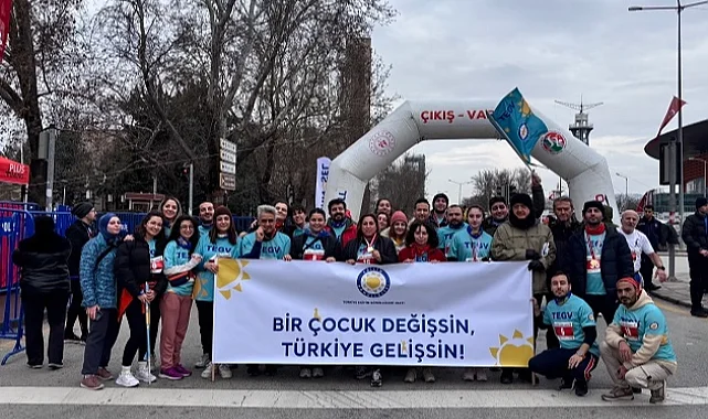 89. Büyük Atatürk Koşusu'nda 63 çocuğa eğitim desteği