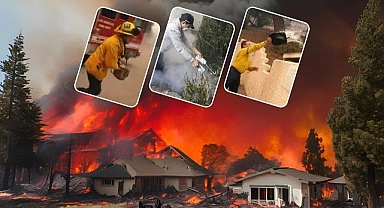 ABD aciz, California alev alev yanıyor: Sütle söndürmeye çalışıyorlar