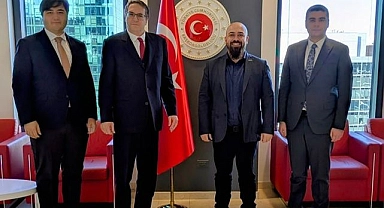 ASKON'dan Chicago Başkonsolosu Atatanır'a ziyaret
