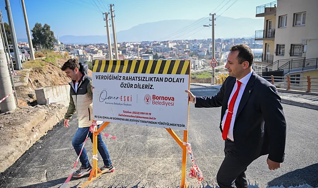Başkan Eşki'den ulaşıma estetik dokunuş