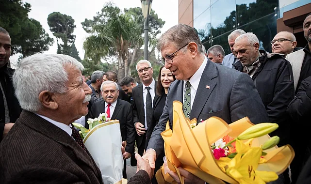 Başkan Tugay Torbalı'da muhtarlarla bir araya geldi