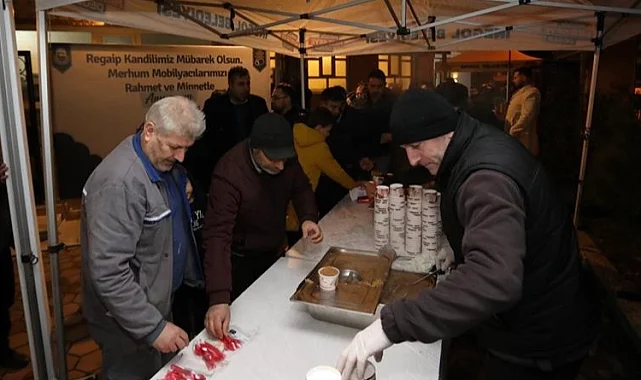 Bursa İnegöl'de helva geleneği Regaip Kandilinde de devam etti