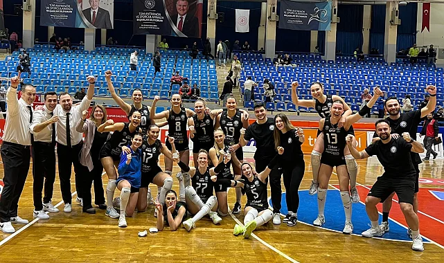Bursa Nilüfer Belediyespor Eker Aydın'dan zaferle döndü