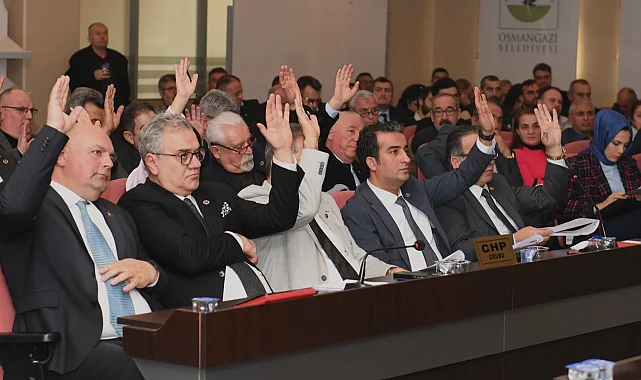 Bursa Osmangazi'de yeni yılın ilk meclis toplantısı yapıldı