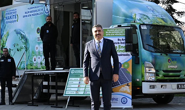 Bursa Yıldırım'da atıklar paraya dönüşüyor