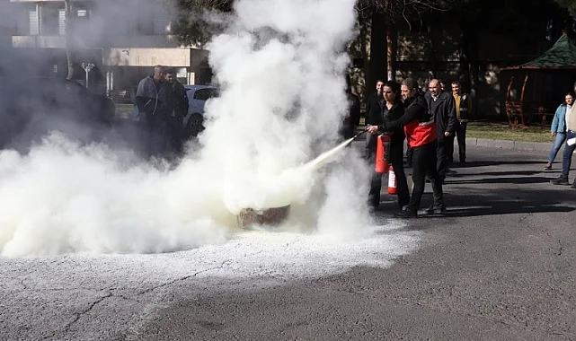 DBB personeline 'acil durum' eğitimi verildi
