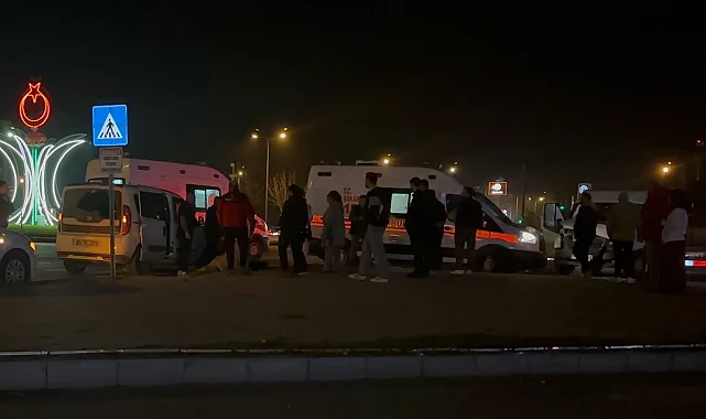 Düzce'de trafik kazası: Yaralanan kadının çocuğuna polis sahip çıktı