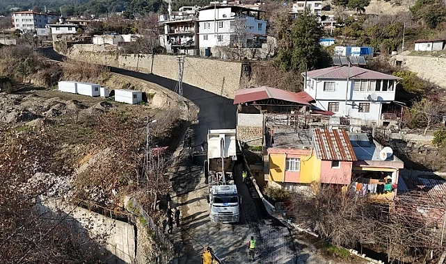 Hatay Büyükşehir asfalt rekoru kırdı