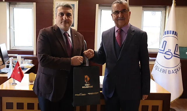 İzmit Belediyesinden Gölcük Müftülüğüne ziyaret